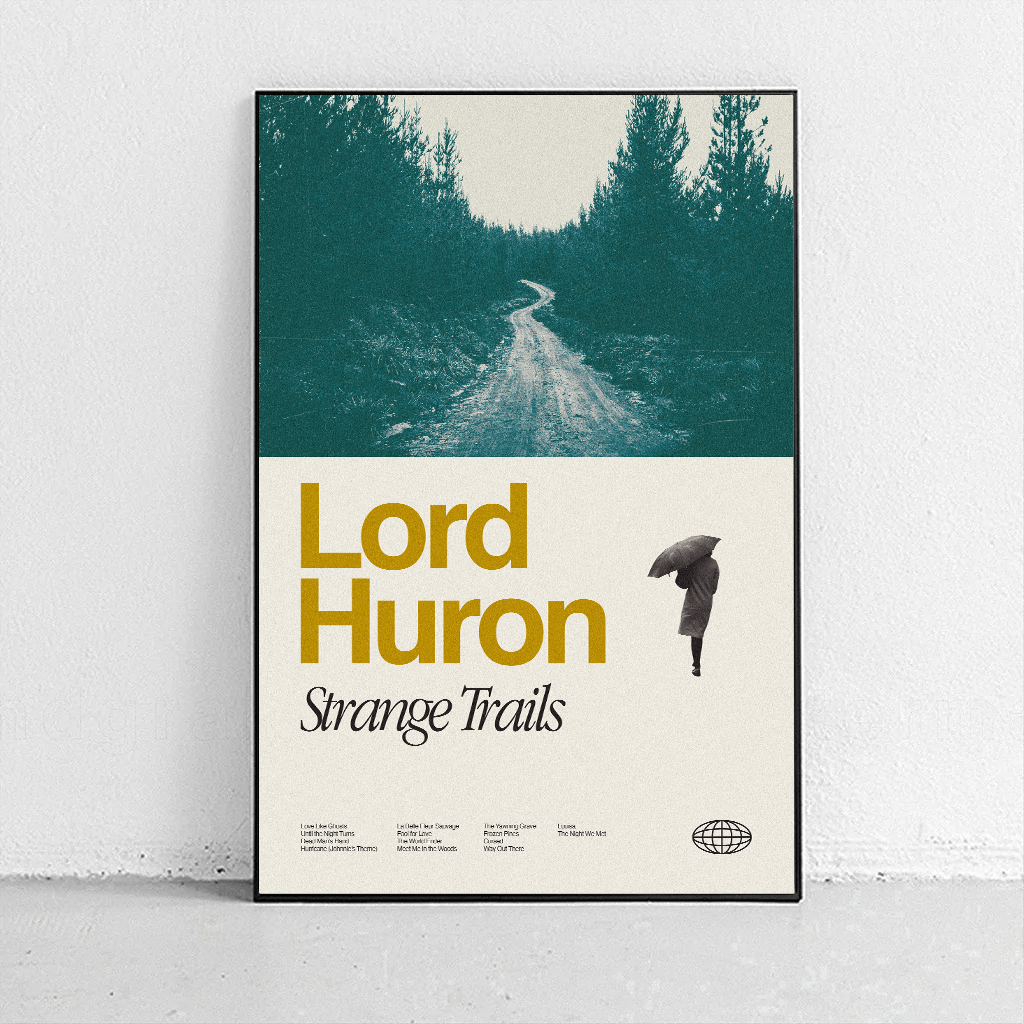 Lord Huron Strange Trails Midcentury Modern Art Print Sandgrain Studio lord-huron-strange-trails-midcentury-modern-art-print-sandgrain-studio