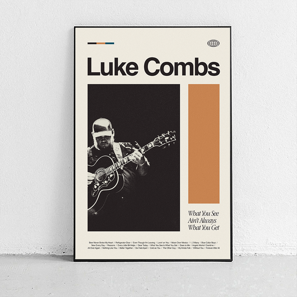 Luke Combs - What You See Ain't Always What You Get – Sandgrain Studio