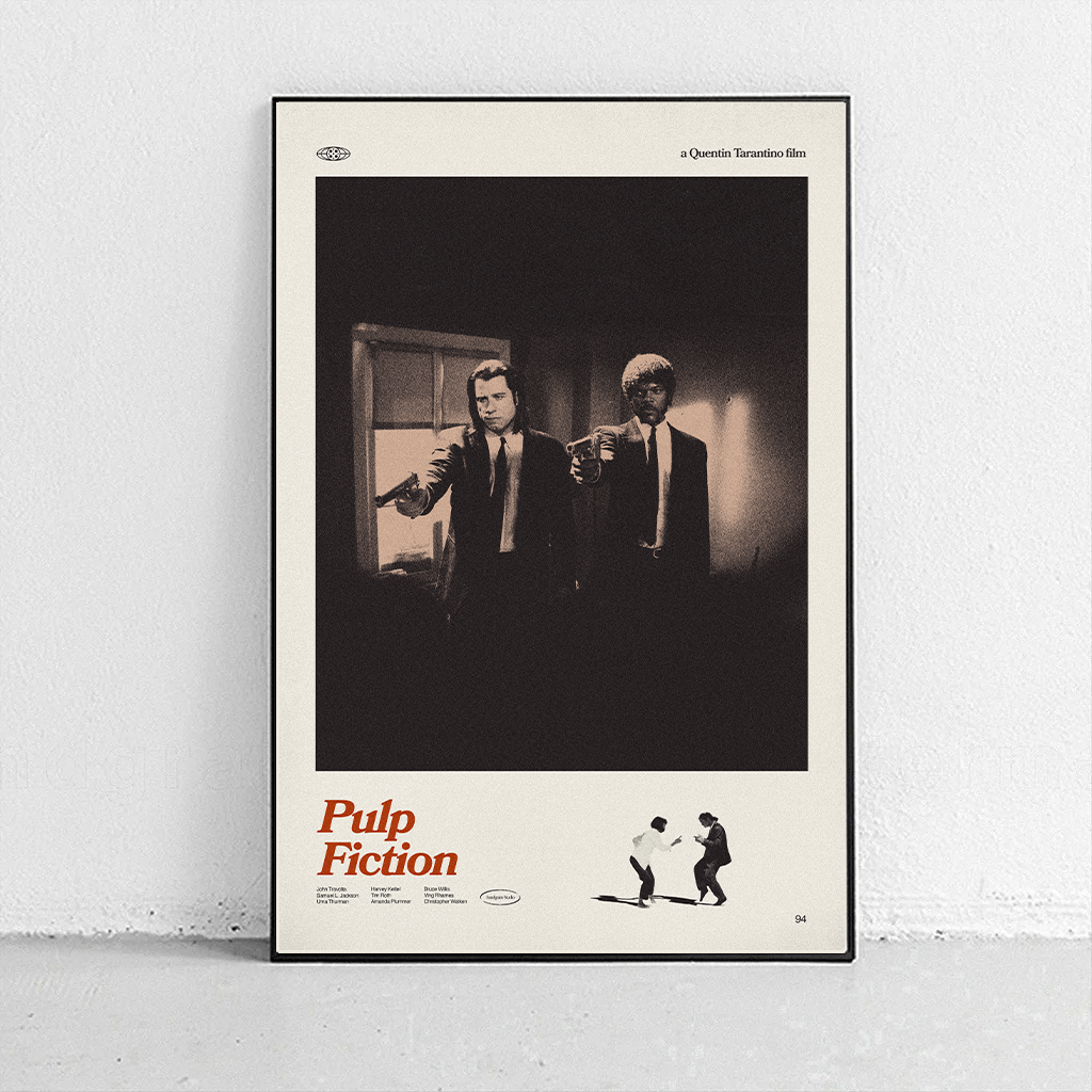 Pulp Fiction Framed Poster