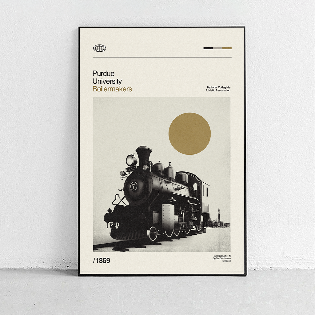 Purdue University - Boilermakers โ Sandgrain Studio