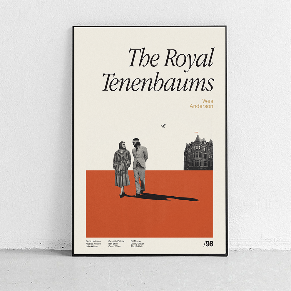 The Royal Tenenbaums - Wes Anderson – Sandgrain Studio