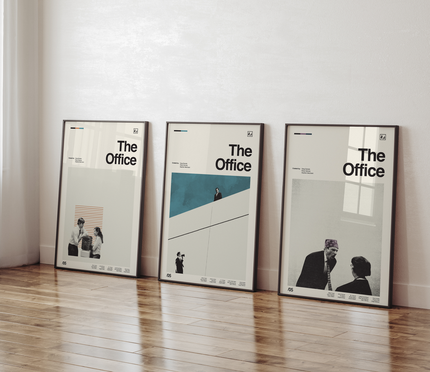 the office posters, jim and pam, dwight, prison mike